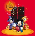 Donald Mickey Minnie Trick or Treat