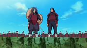 Hashirama y Madara fundan Konoha