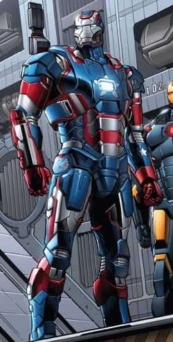 Iron Patriot Armor - Marvel Comics Database