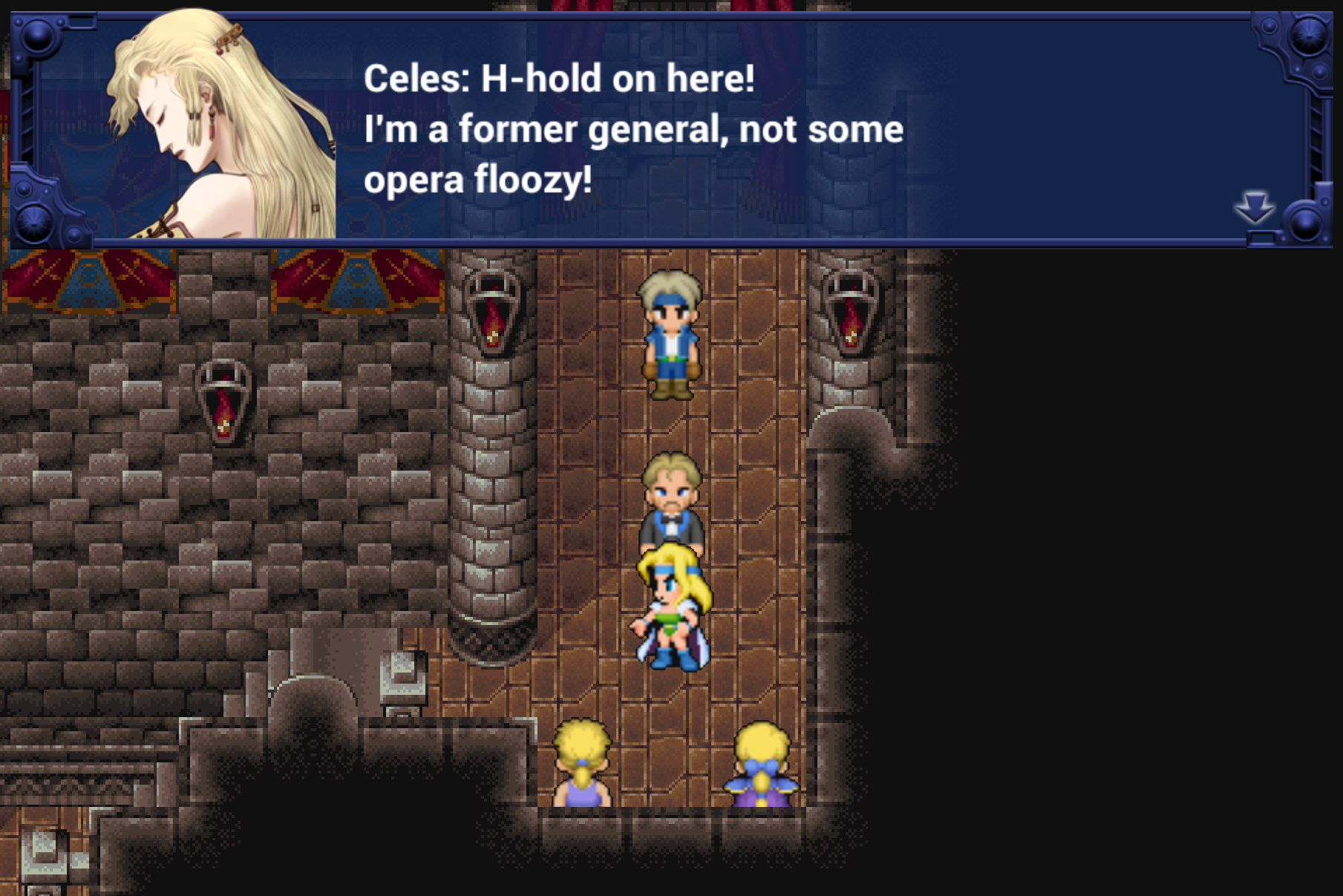 Celes - Final Fantasy VI - UE5(fan remake) — polycount