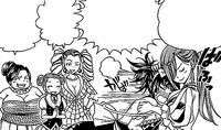 Erza hugs Kagura