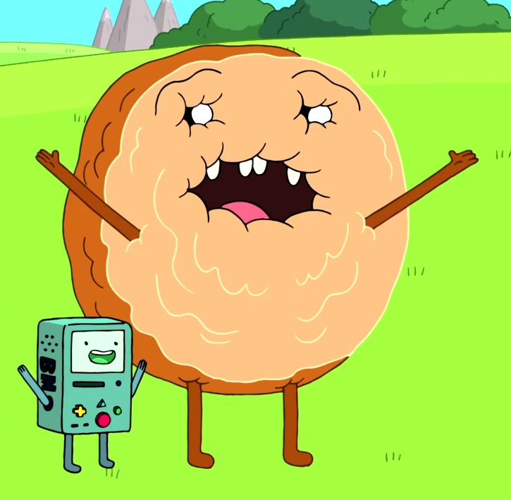 Image S3e1 Cinnamon Bun and BMO.png The Adventure Time Wiki