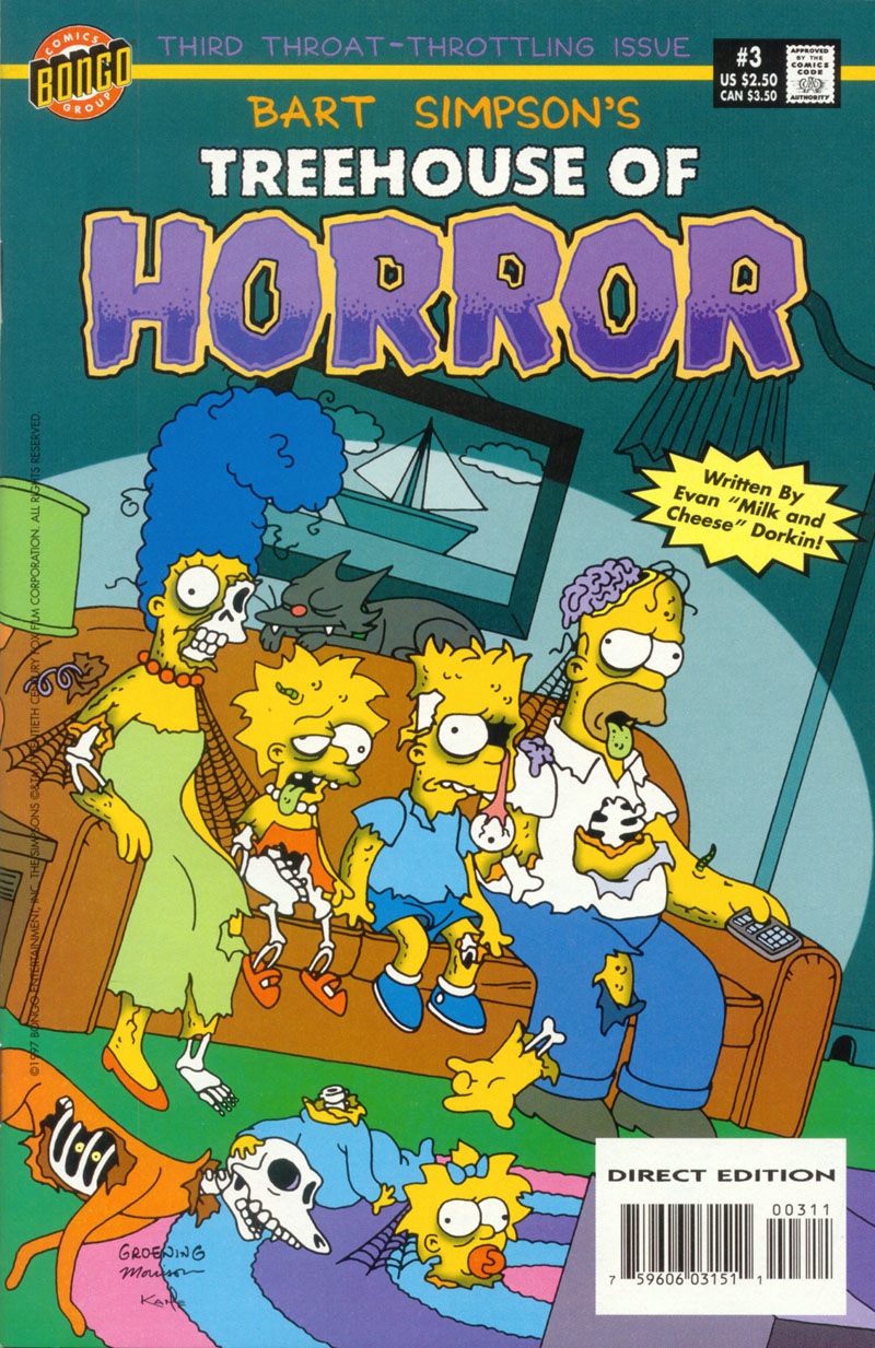 Image Bart Simpson's Treehouse of Horror 3.JPG Simpsons Wiki