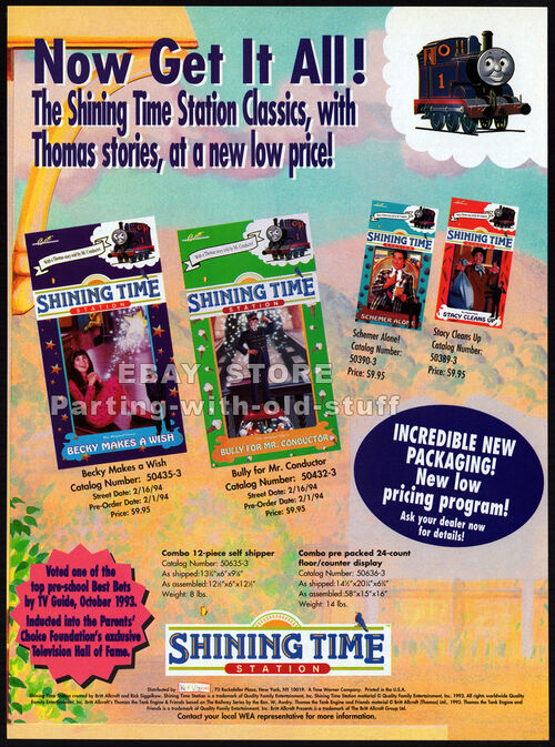 Becky Makes a Wish (VHS) - Shining Time Station Wiki