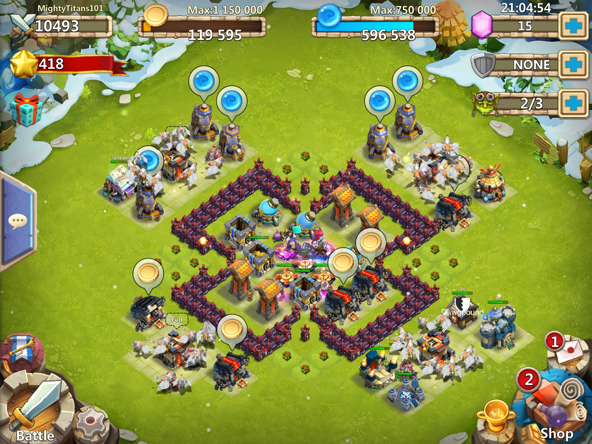 Best Castle Clash Base