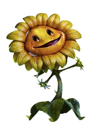 sunflower plants vs zombies characters