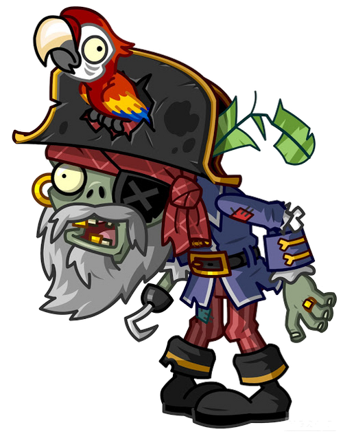 Pirate Captain Zombie Plants Vs Zombies Wiki The Free 39644 Hot Sex Picture