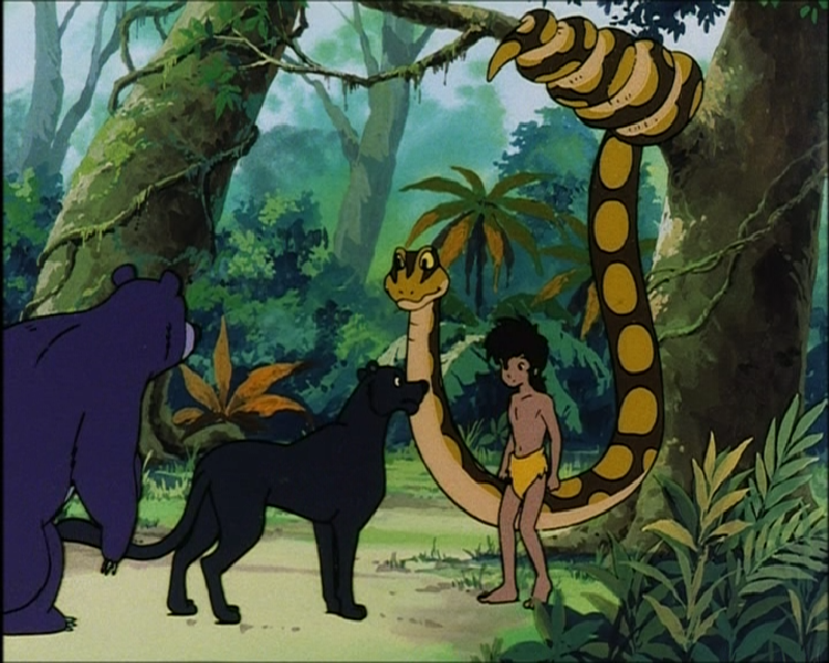 Image Mowgli Bagheera Baloo And Kaapng Jungle Book Wiki 