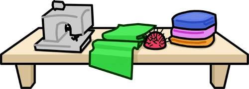 Sewing Table - Club Penguin Wiki - The free, editable encyclopedia