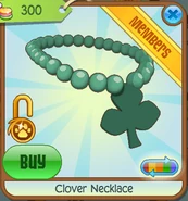 Clover necklace00
