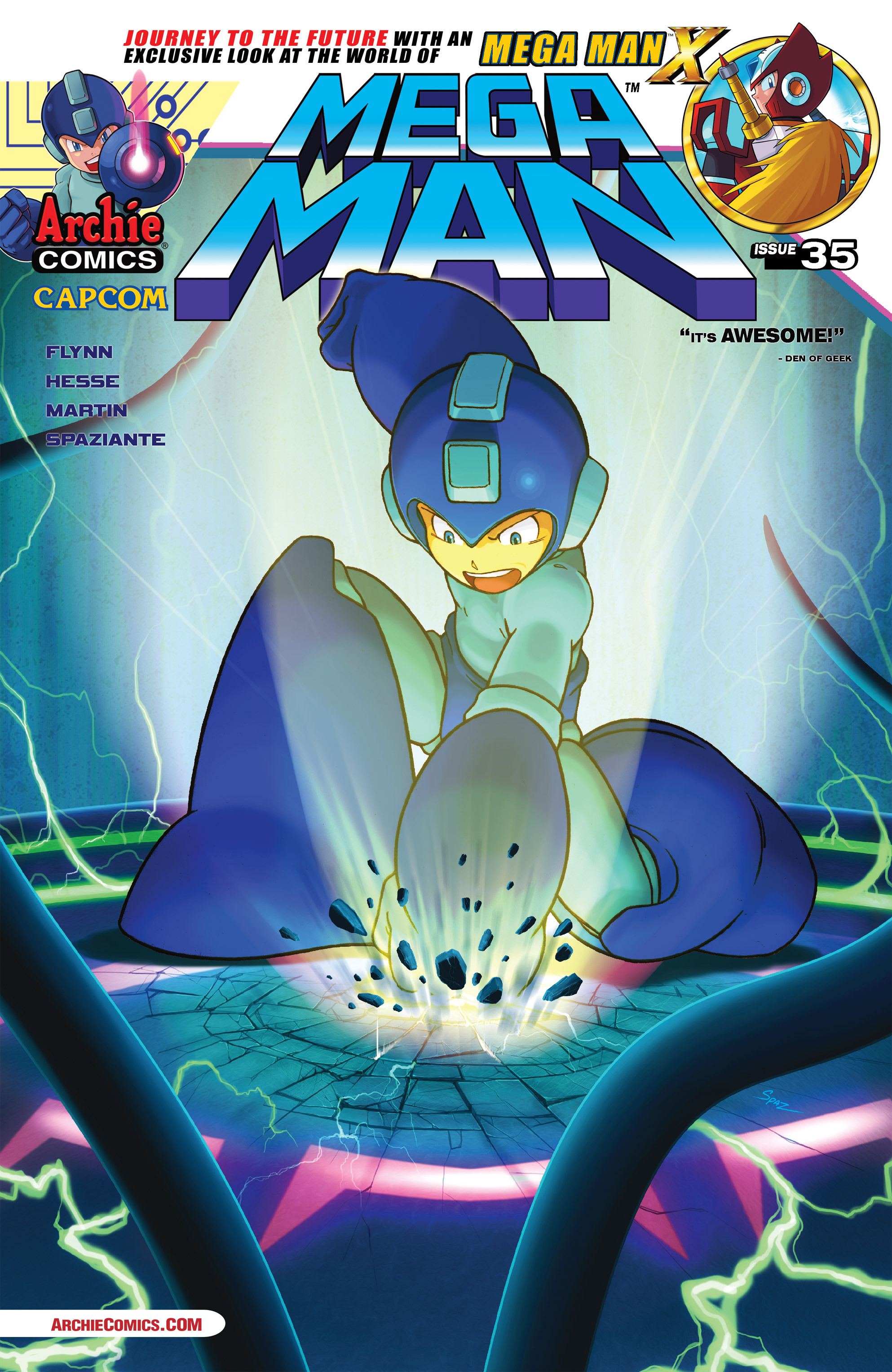 Mega Man Issue 35 Archie Comics Mmkb The Mega Man Knowledge Base Mega Man 10 Mega Man X 