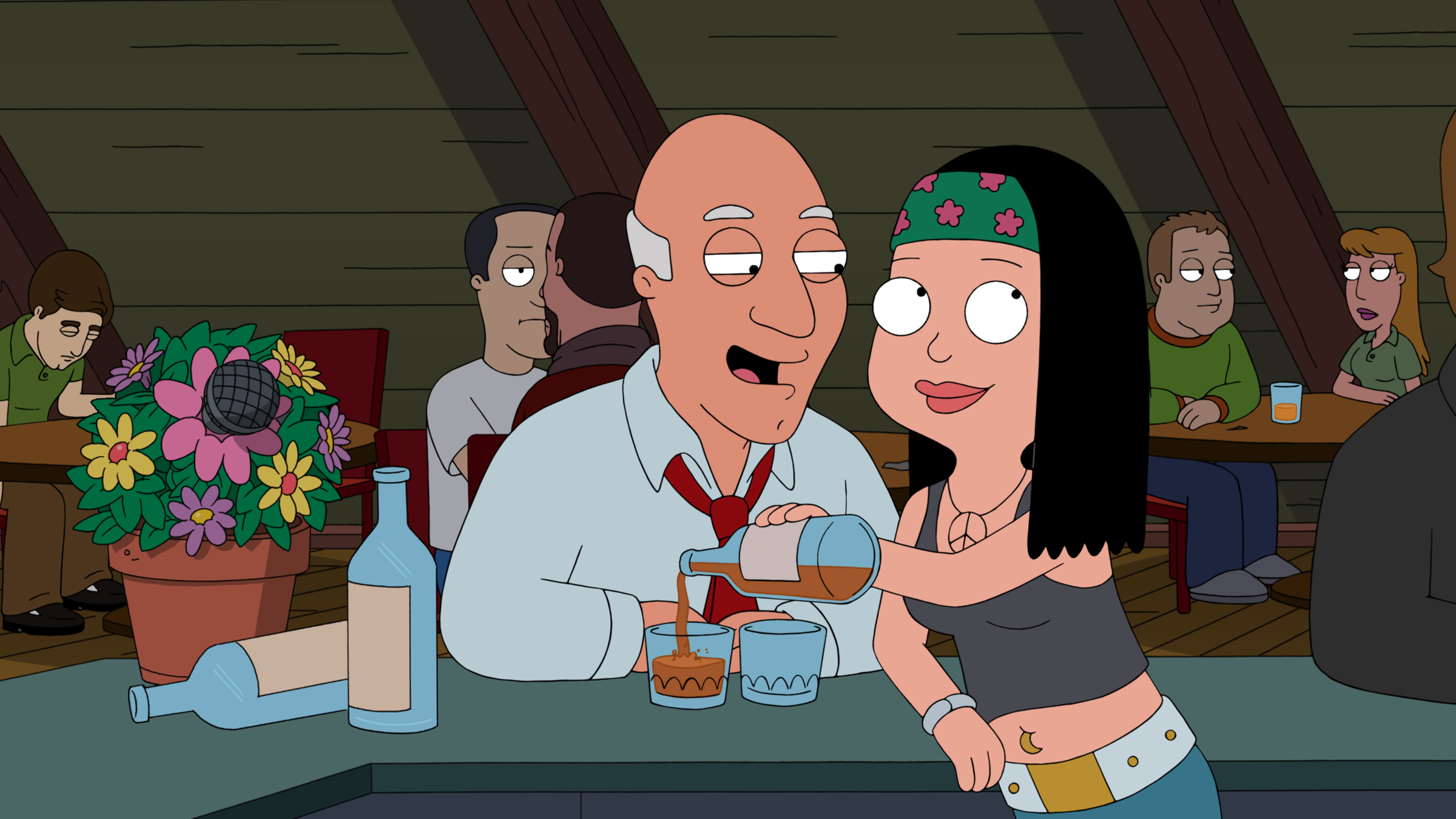 She Swill Survive American Dad Wiki Roger Steve Stan