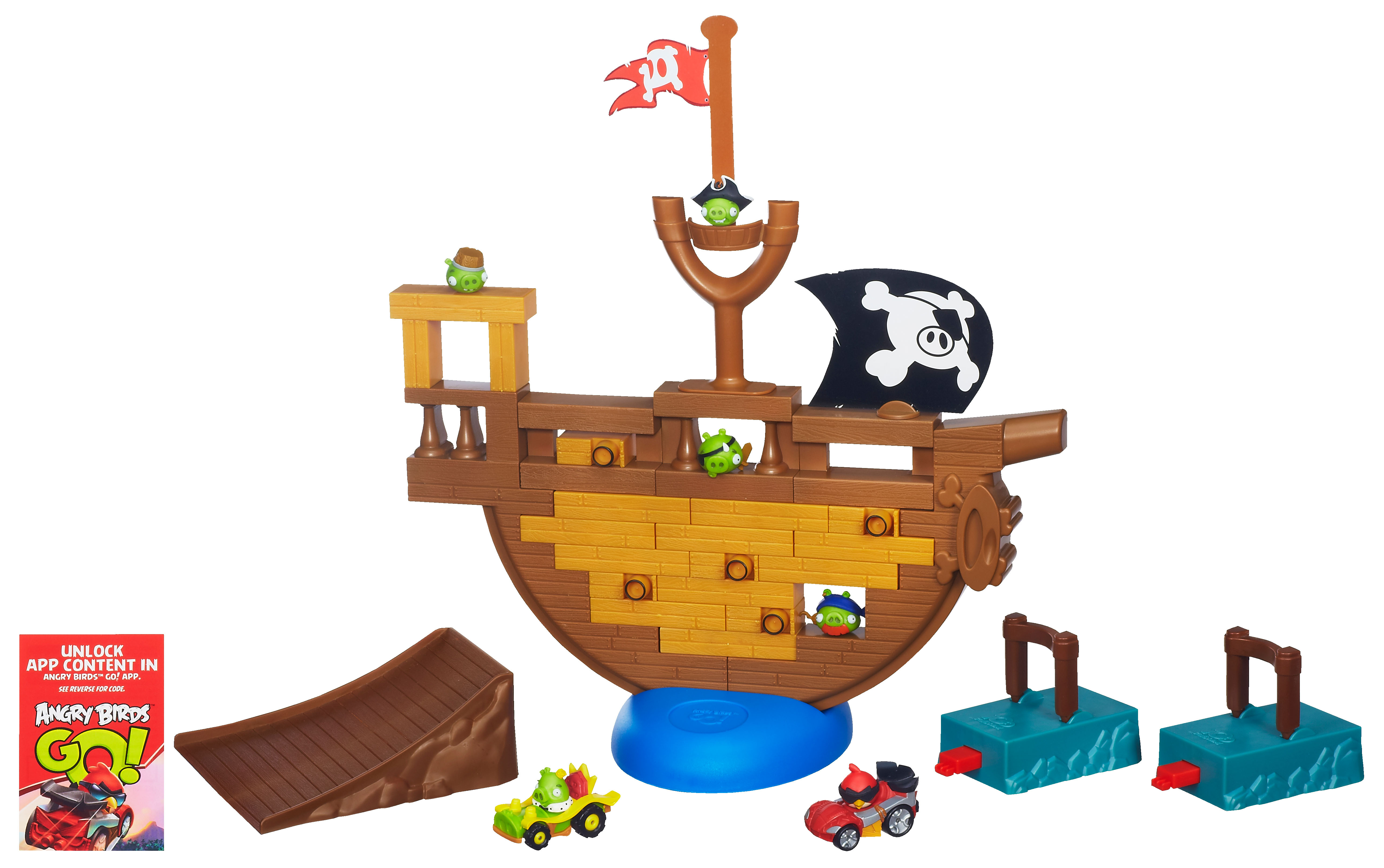 Angry Birds Go Jenga Pirate Pig Attack Angry Birds Wiki