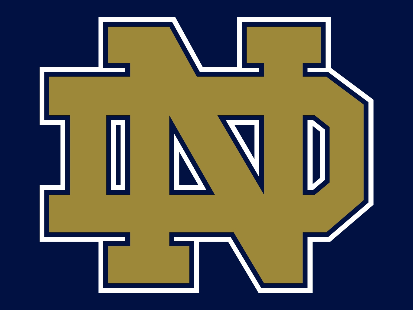 notre dame football clipart - photo #7