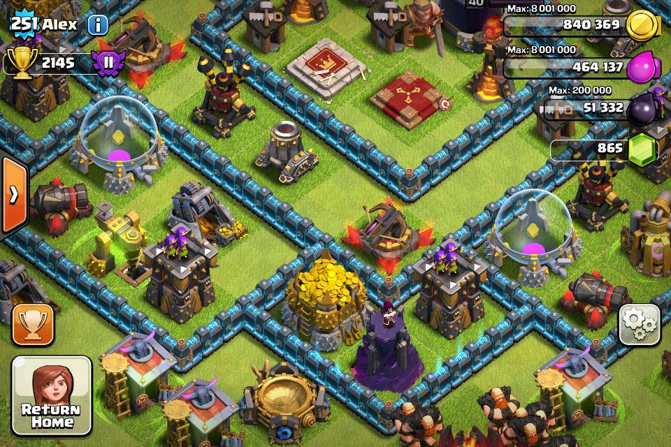 clash of clans level 200