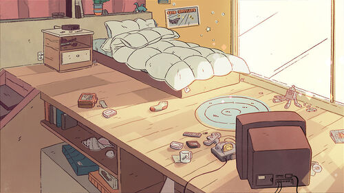 Steven Universe Future Living Room Emty