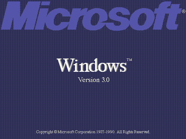 Windows 3.0 (1990)