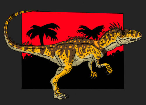 allosaurus in jurassic park