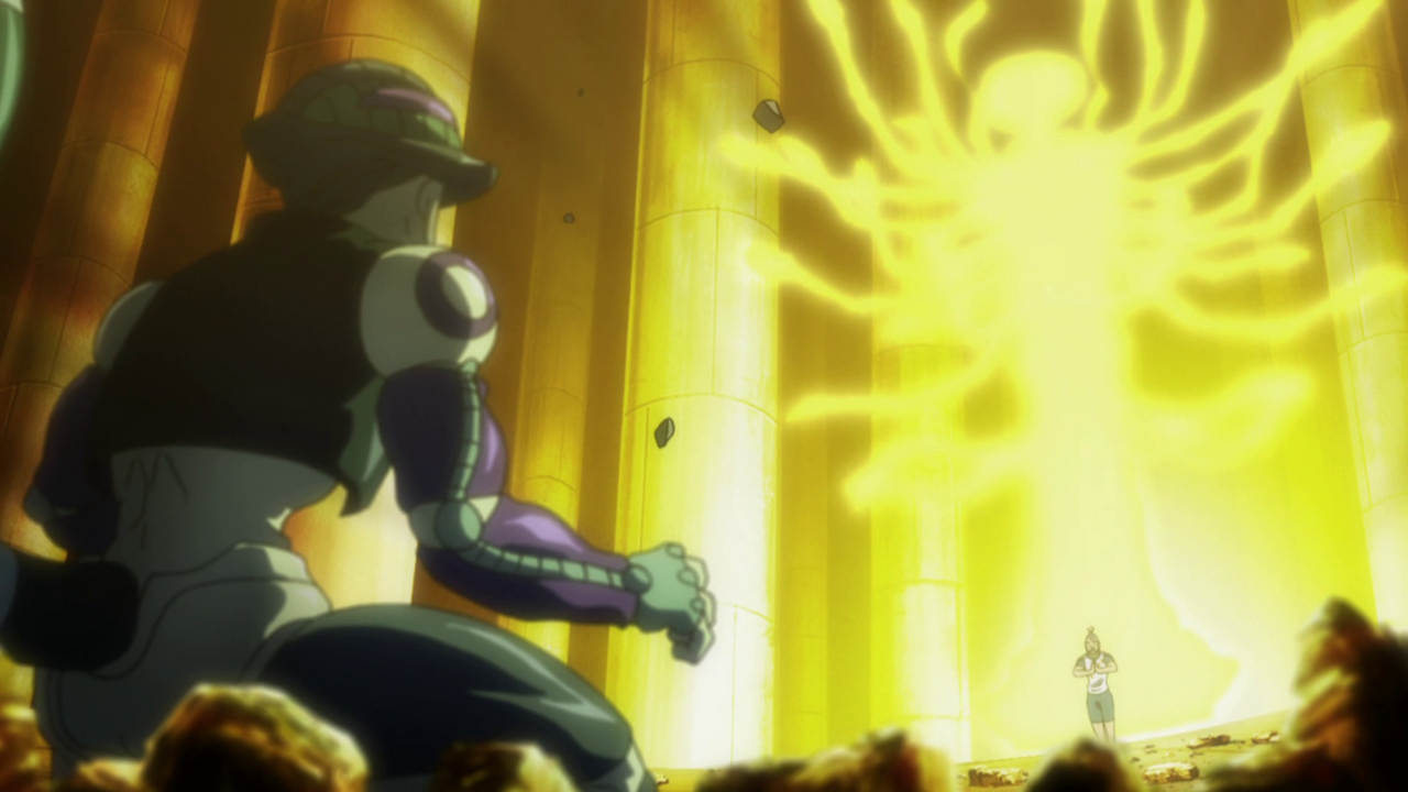 hunter x hunter meruem vs netero statue