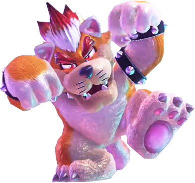 super mario 3d world bowser cat