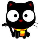 Cute-black-cat-waving-smiley-emoticon.gif