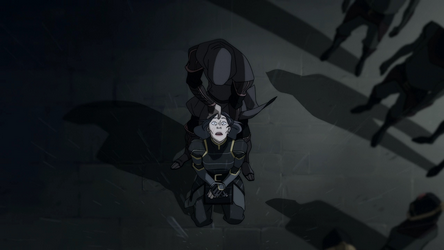 Amon taking Lin