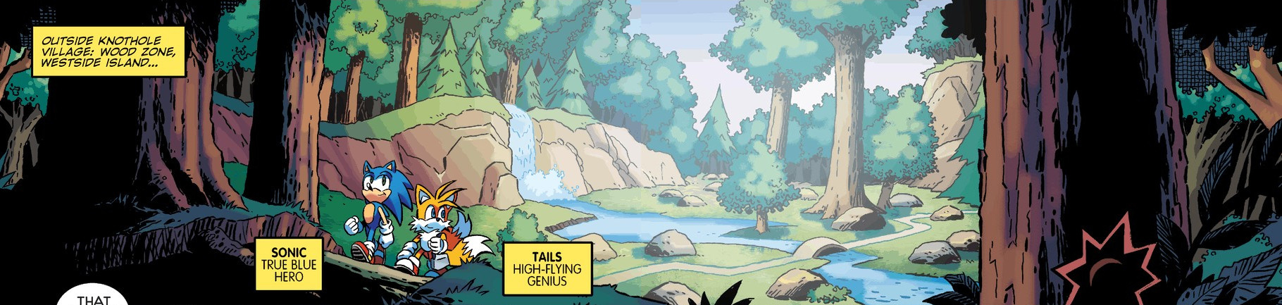 Wood Zone - Mobius Encyclopaedia - Sonic the Hedgehog Comics