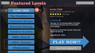 Current Featured Levels