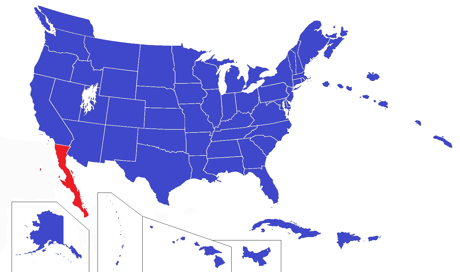 Baja California (state) (Alternity) Alternative History