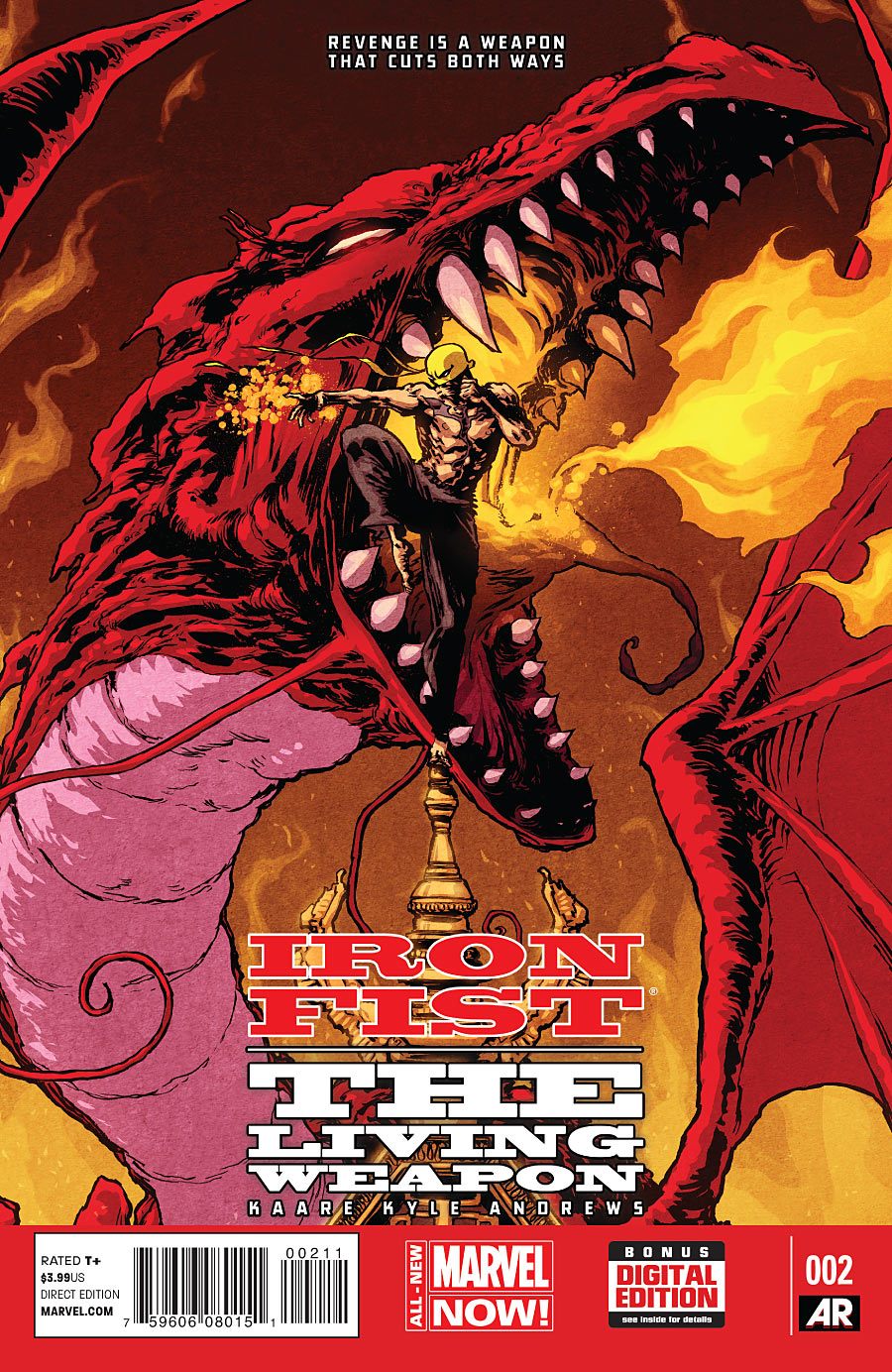 Iron Fist: The Living Weapon #1 - Rage: Part One Issue