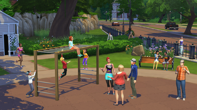 File:The Sims 4 park.png