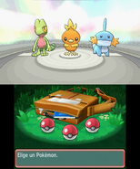 Elección de Pokémon inicial ROZA