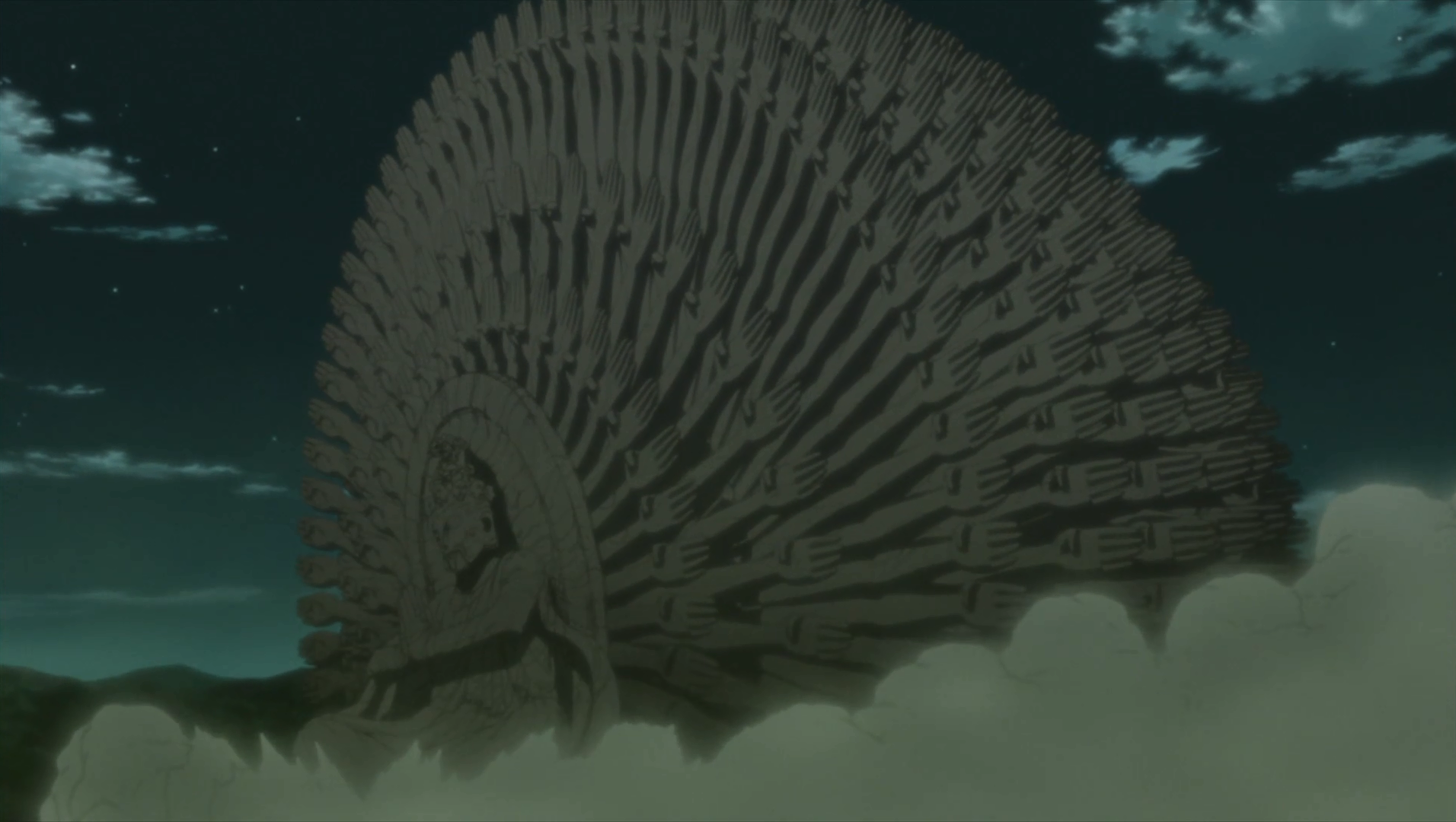 Sage Art Wood Release: True Several Thousand Hands - Narutopedia - Wikia