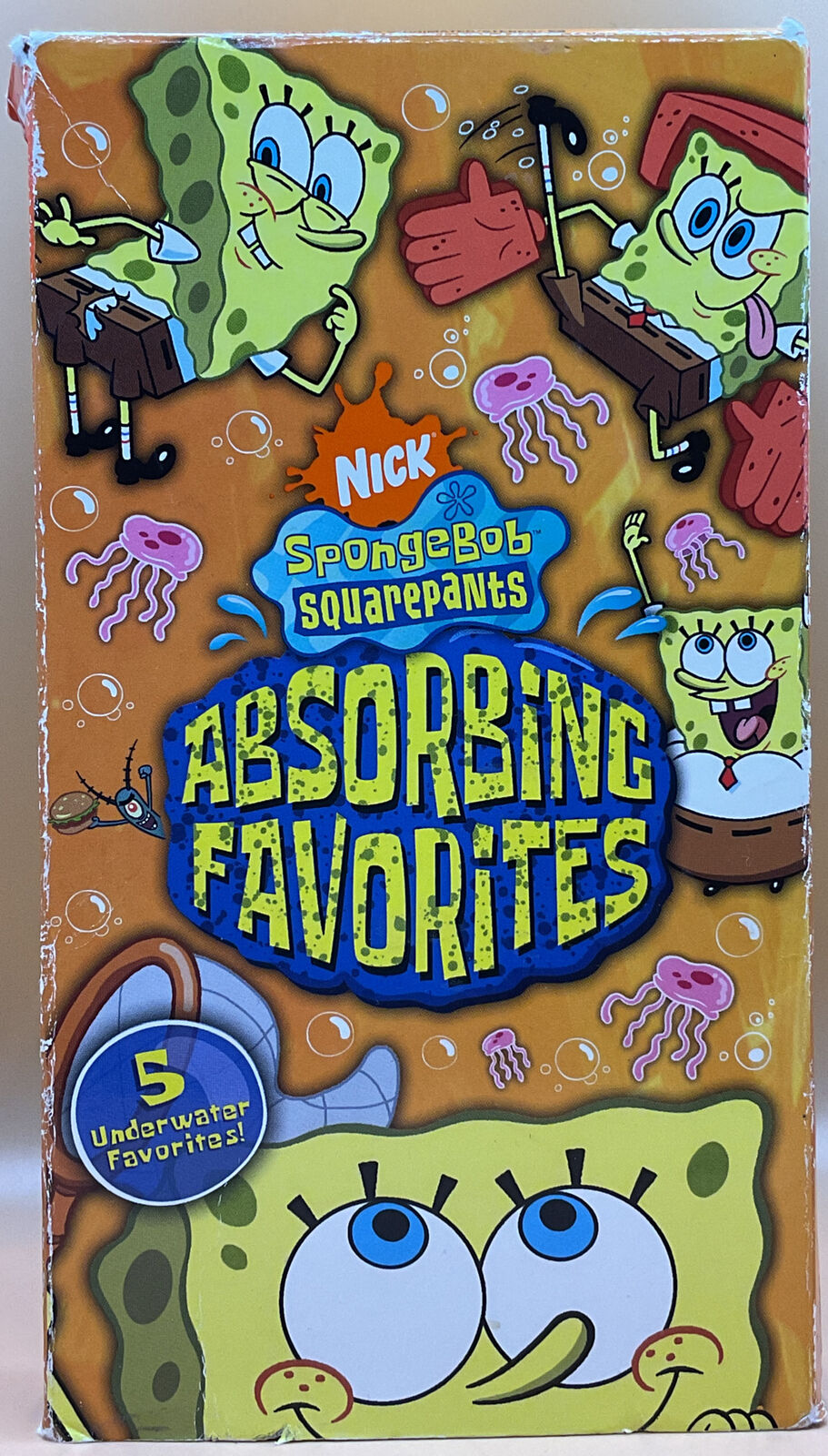 spongebob squarepants absorbing favorites dvd