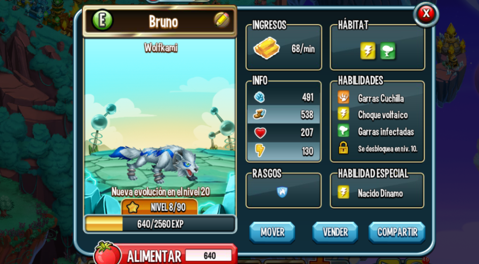 how to breed a wolfkami in monster legends