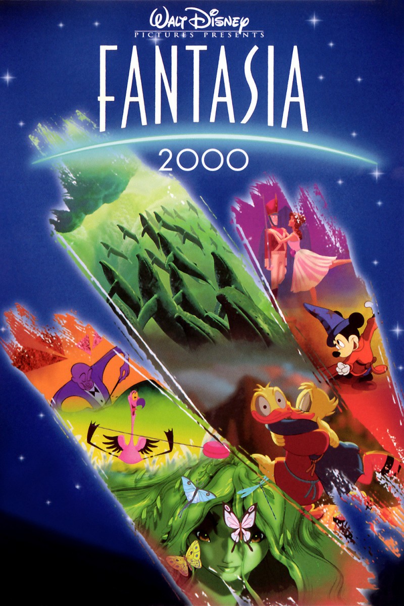 fantasia 2000 (animated dvd) mickey mouse & donald duck!