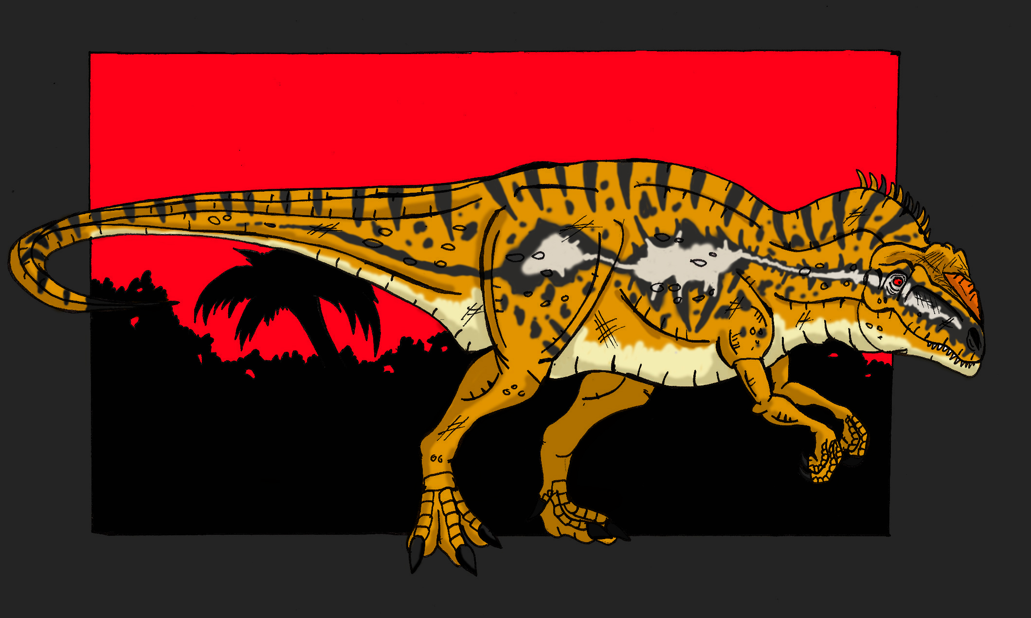 jurassic world metriacanthosaurus