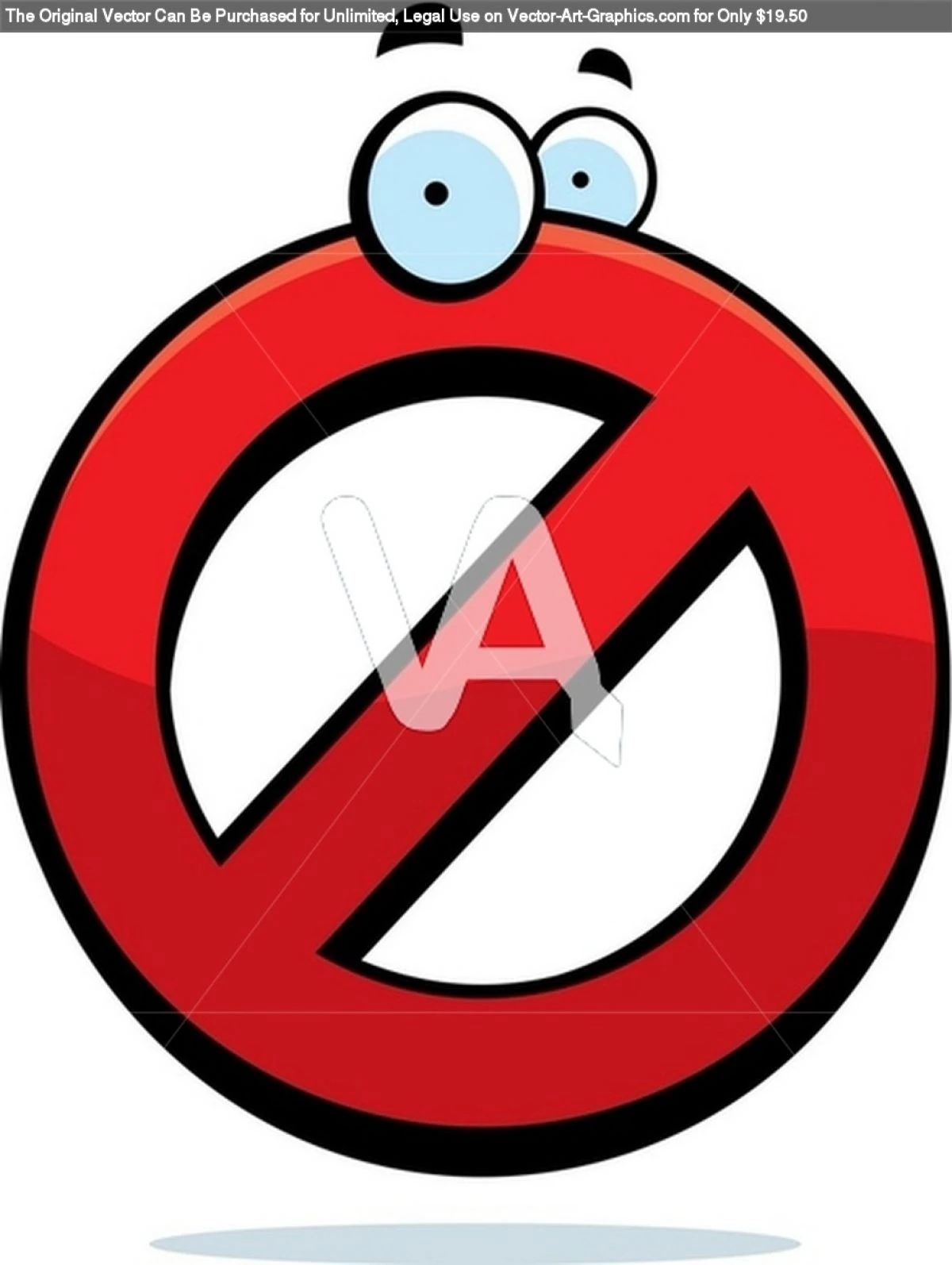 Image Red cartoon no symbol with eyes.jpg Pixie's Secret Agency