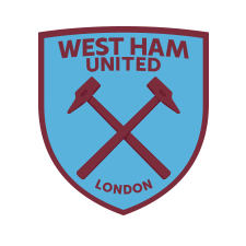 Image - New West Ham United FC logo (blue and claret v2 ...