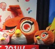 angry birds dahlia plush