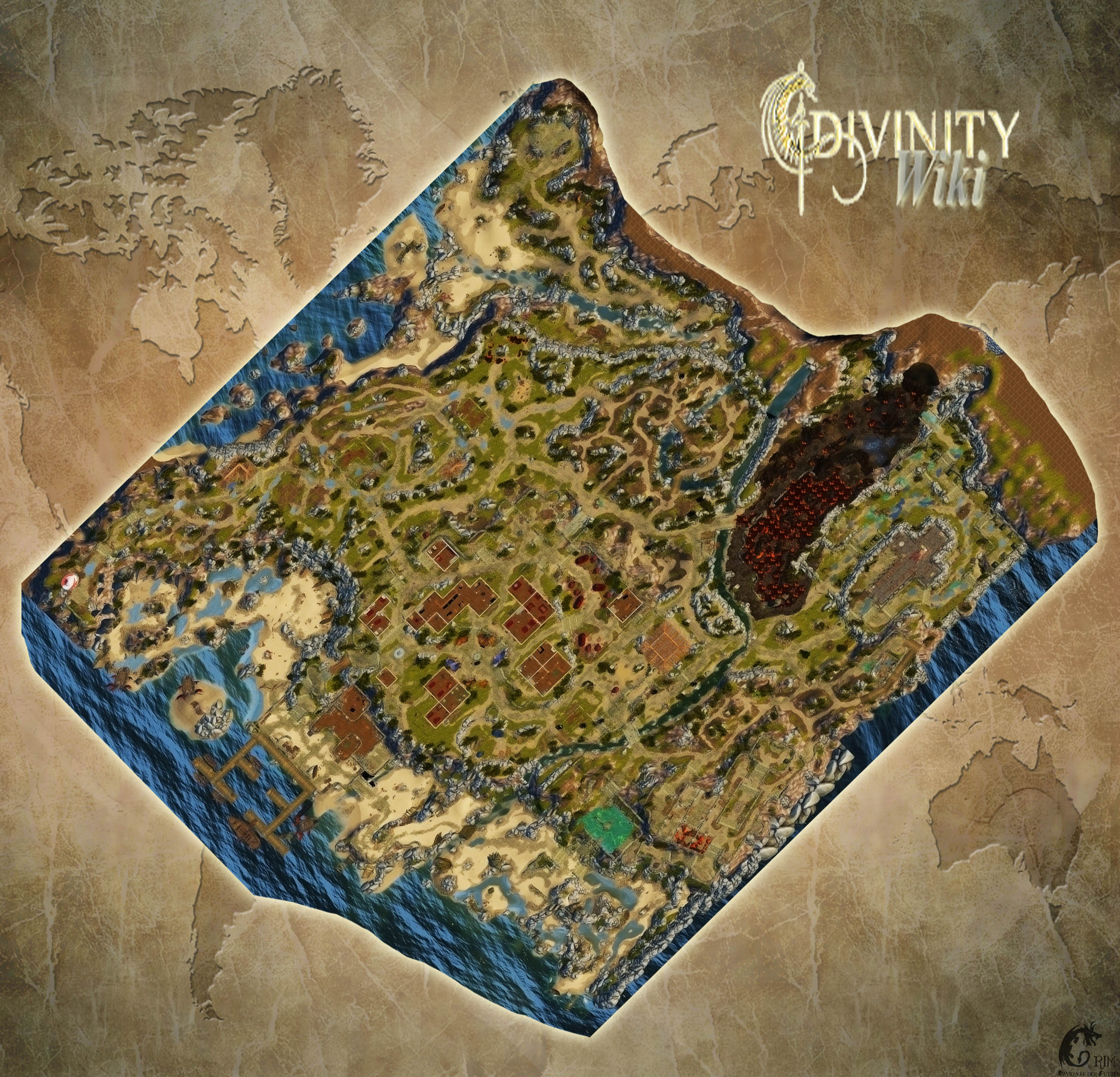 divinity original sin 2 gargoyle maze map