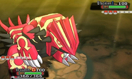 Groudon Primigenio en combate