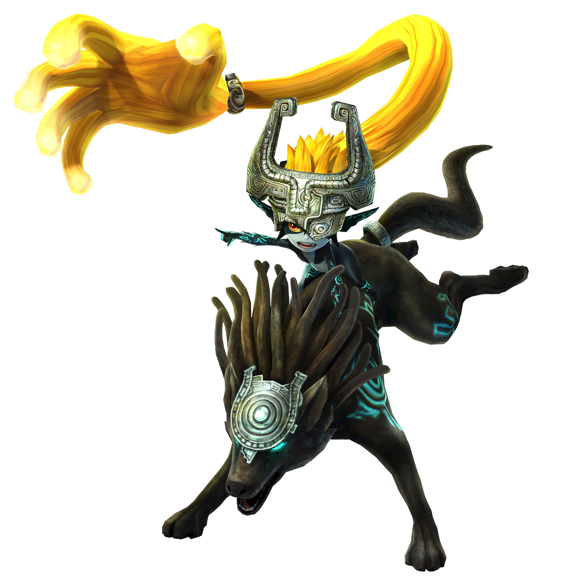 Midna's New wolf in Hyrule Warriors by Link-club on DeviantArt