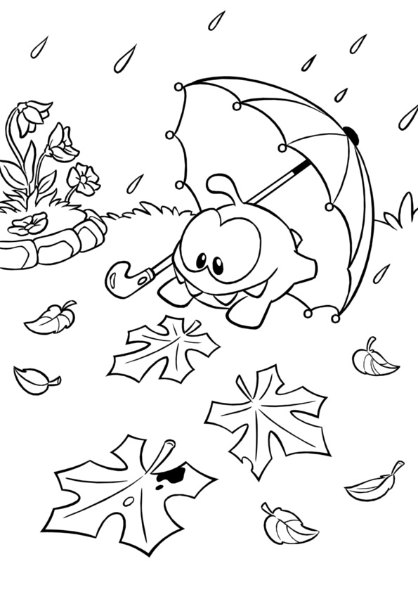 19 Om Nom Coloring Pages - Free Printable Coloring Pages