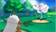 Mega-Altaria en combate