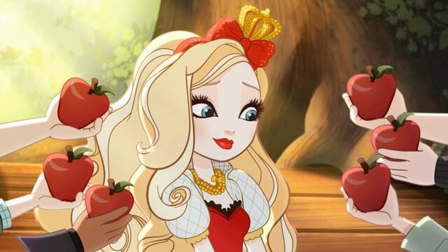 File:Apple's Princess Practice - apples for breakfast.jpg