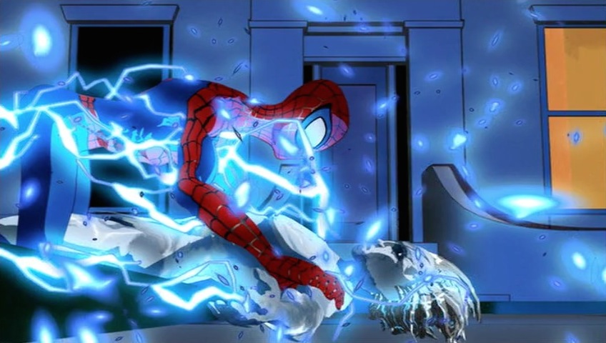 electroweb spiderman