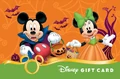 Mickey and Minnie Halloween 2014 Disney Gift Card