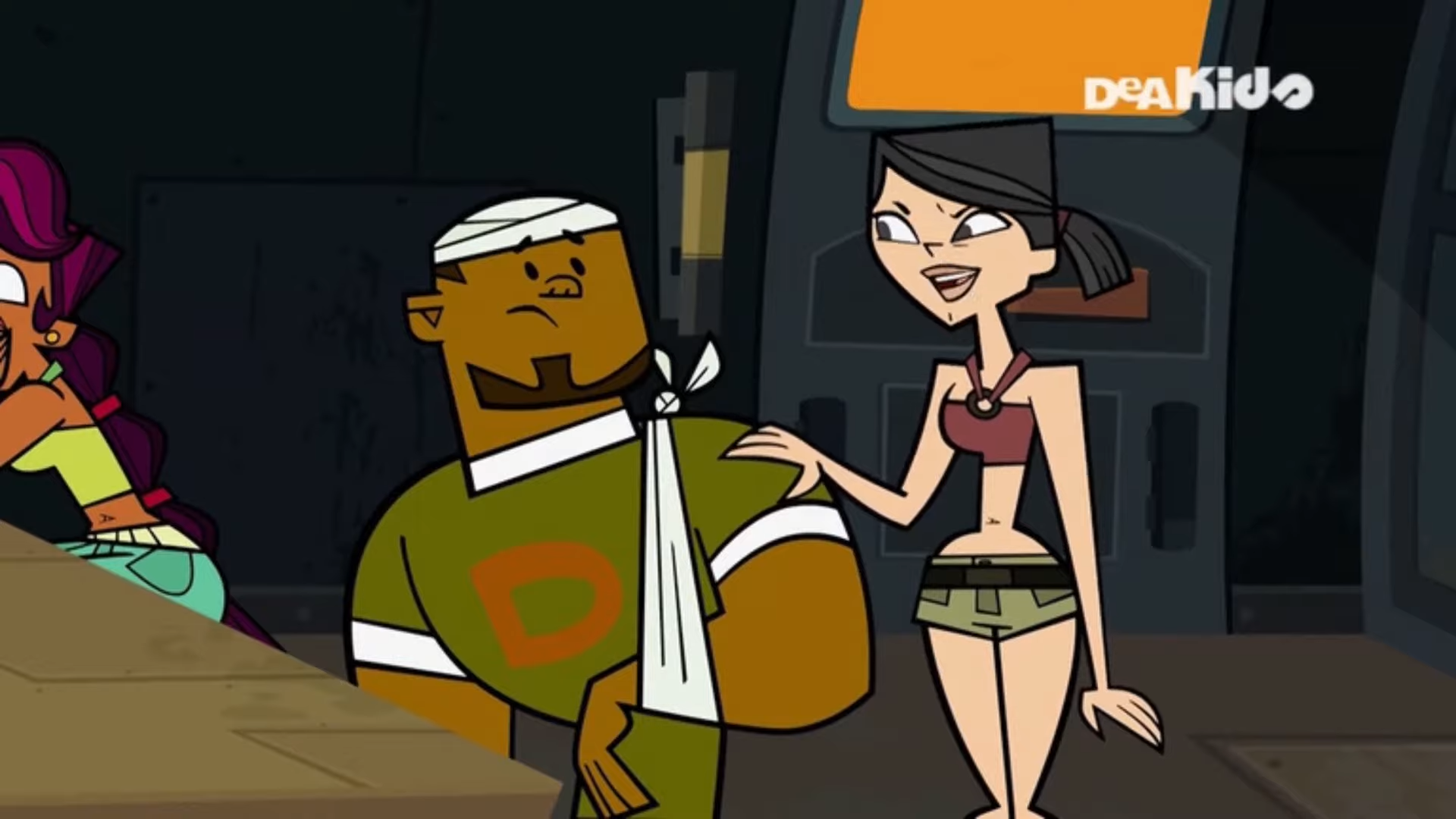 Dj And Heather Total Drama Wiki Wikia