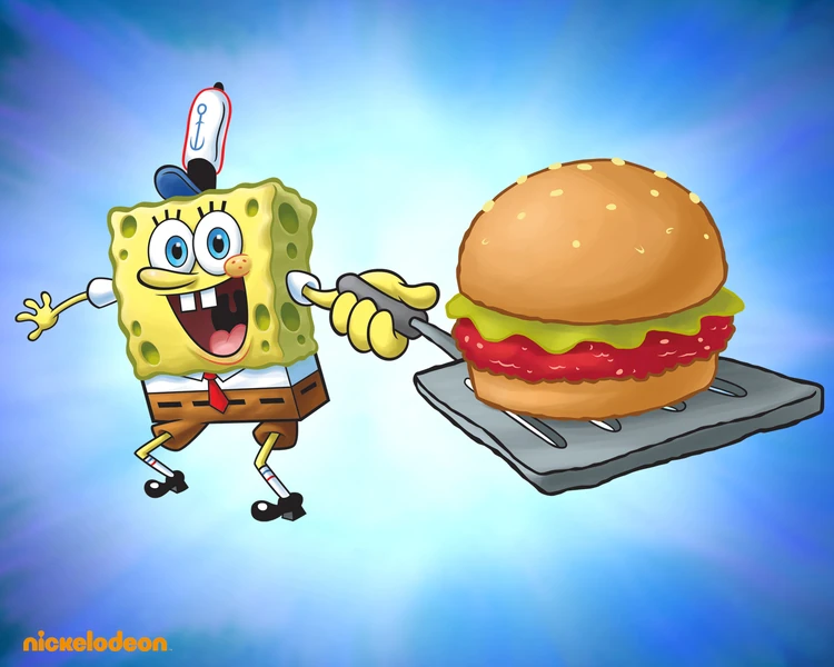 Bestand:SB wall krabby patty 1280.jpg - SpongeBob SquarePants Wiki